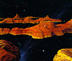R. Geoffrey Blackburn "Spaced Miners" oil painting index