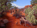 R. Geoffrey Blackburn Desert Painting 20