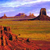R. Geoffrey Blackburn"Red Desert, Lander" oil painting index