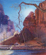 R Geoffrey Blackburn canyons paintings 10